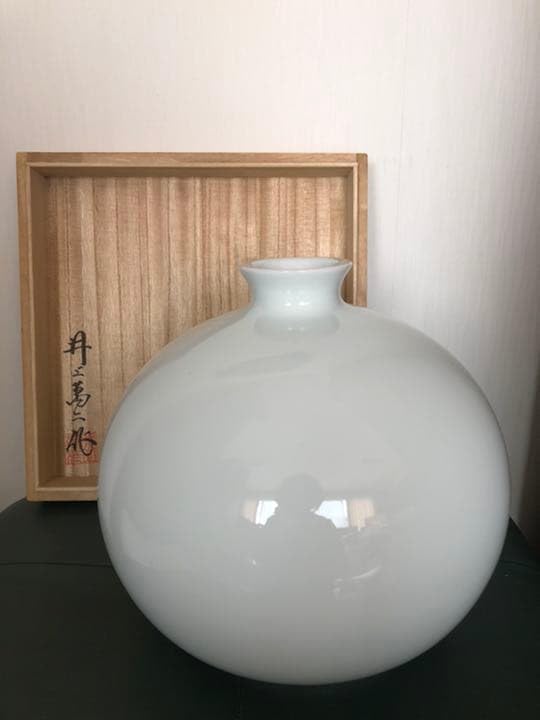 笹田仁史 作 肩衝茶入 仕覆 花莵金襴 茶道具 共箱 京焼 茶入 笹田仁史